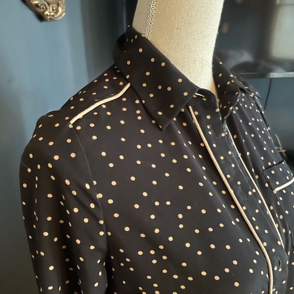 Who What Wear for Target - Polka Dot Long Tunic - Picture 2 of 6